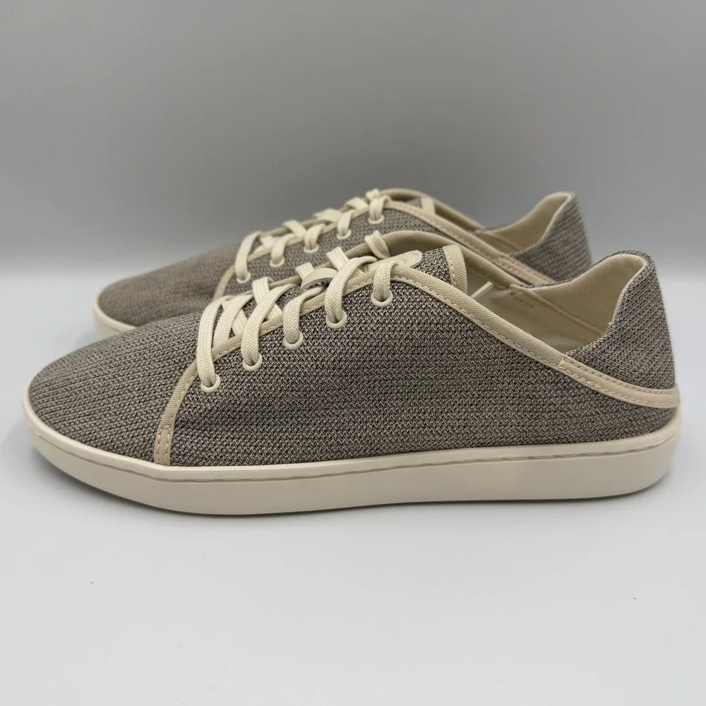 Olukai Pehuea Li Sneakers Womens 9 Mesh Drop-In Heel 20379-29WS **NEW**